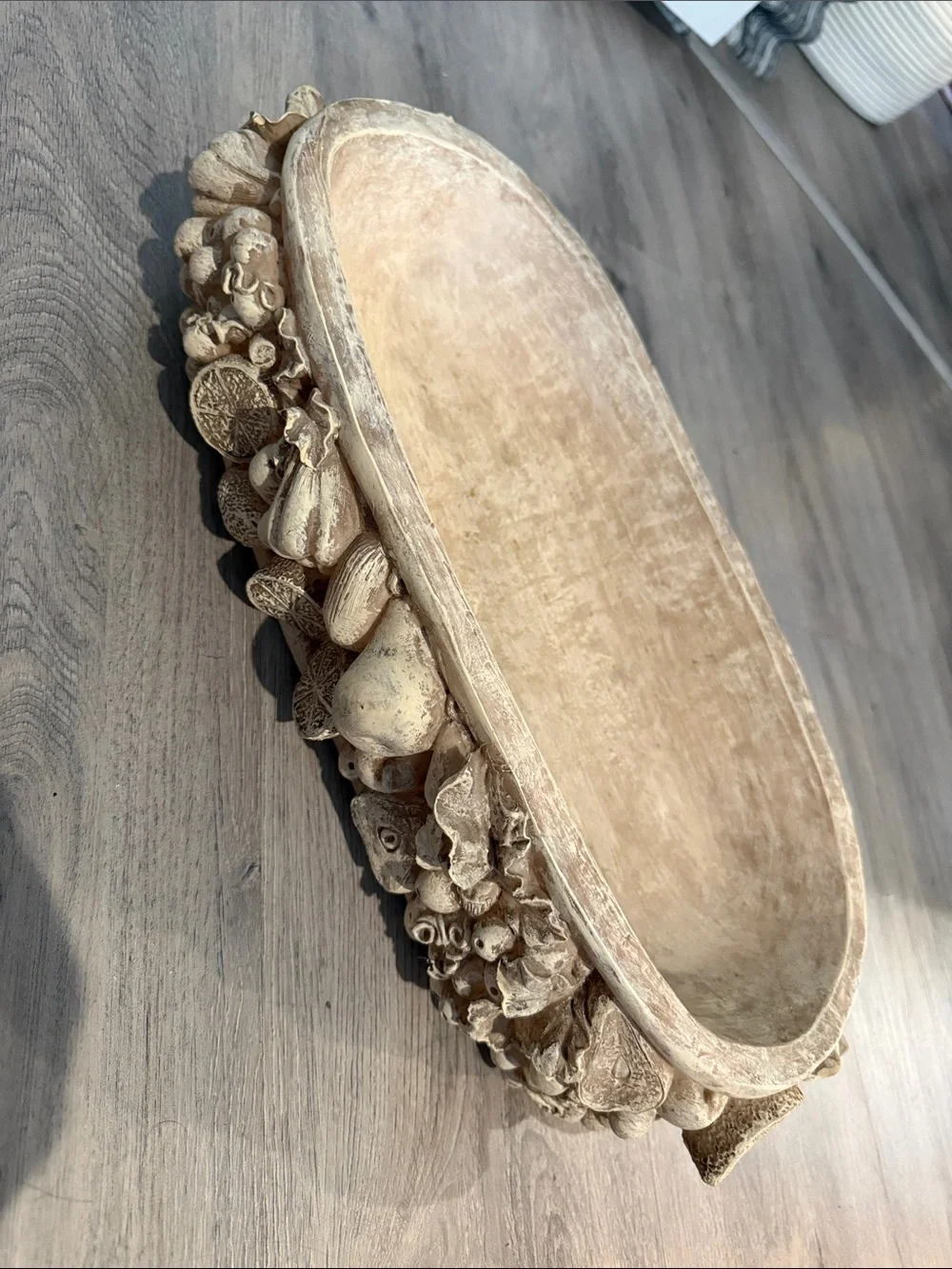 Vintage Italian Style Cast Resin Fruit Centerpiece Bowl 💕